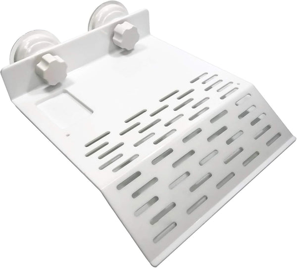 J-star White Large Reptile Basking Platform, Aquarium Turtles Turtle Basking Platform, Floating Turtle Habitat Dock