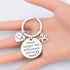 MYOSPARK Pet Groomer Keychain, Dog Salon Gift, Appreciation Jewelry for Pet Beauticians, Never Forget the Difference
