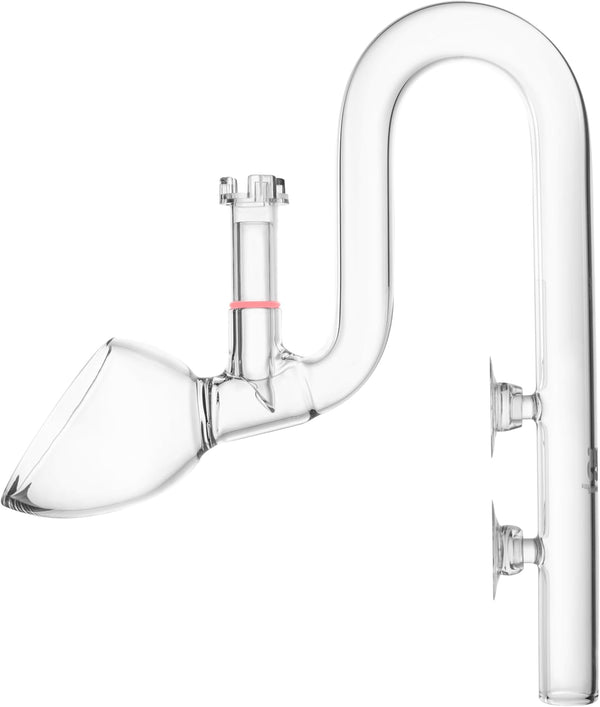 Aquatic Lily Pipe for Fish Tank Canister Filter, Unique Outflow Surface Skimmer for Rimless Aquariums