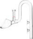 Aquatic Lily Pipe for Fish Tank Canister Filter, Unique Outflow Surface Skimmer for Rimless Aquariums