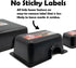 Pangea Reptile Hide Box (C- Medium) in Black