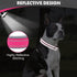 Joytale Neoprene Padded Dog Collars for Medium Dogs, 11 Colors, Reflective Wide Durable Metal Buckle, Hotpink