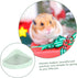 Chinchillas BESPORTBLE Ceramic Pet Toilet Triangle Potty Trainer for Rabbits Guinea Pigs Hamsters Small Animal Cage
