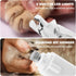 Londehuhai 2-in-1 Trimmers, Trimmer Dog Nail Grinder & Dog Nail Clippers Dogs with LED Light + Splash Guard + Storage