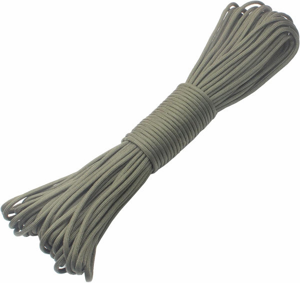 Paracord 550 9 Core Camping Rope 100FT (Army Green, 100 feet)