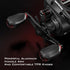 KastKing Brutus Baitcasting Fishing Reel, Graphite Frame, 7.2:1 Gear Ratio, 5+1 Ball Bearings, 17.6LB Drag