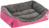 Barelove Square Large Dog Bed Mattress, Washable Pads, Room Waterproof Bottom (Hot Pink)