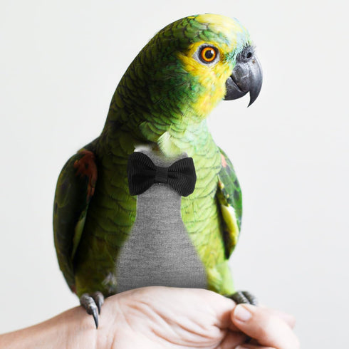 4Pcs balacoo Washable Bird Diapers Reusable Lightweight Flight Suit Liners Breathable Skin-Friendly Bird Costume