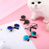 8 Pcs Pet Dog Cat Costume - Halloween Dog Neck Tie and Sunglasses for Small Dog Cat Accessories Halloween Cosplay Party