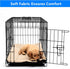 Dog Bed Crate Pad - 24" L x 18" W Kennel Pad - Machine Washable Entire Dog Crate Beds - Double Sided Pet Mat