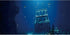 AWERT 36x18 inches Undersea Aquarium Background, Ruins Shipwreck Vinyl Background for Fish Tank
