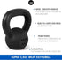 Yes4All 5-80 lbs Cast Iron Kettlebell - Dumbbell Weights for Full Body Home Workout Equipment