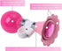 Kids Streamers and Bike Bell for Girls, 1 Pack Flower Bicycle Bell with 2 Pack Handlebar Streamers