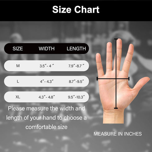 Workout Gloves for Men Women, Breathable Weight Lifting Gloves with Wrist Wraps Support for Gym, Exercise, Training