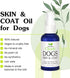 Natural Skin & Coat Oil for Dogs Coconut, Olive & Almond Oil Dog Moisturizer for Dry, Itchy Skin & Dull Coats | Adds
