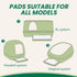 IMMCUTE 16.9" 11.4", 30 2L, Multi-Cat Litter Pads X Ct, Odor Control, Thickened Leak-Proof Pee Pads for Breeze System