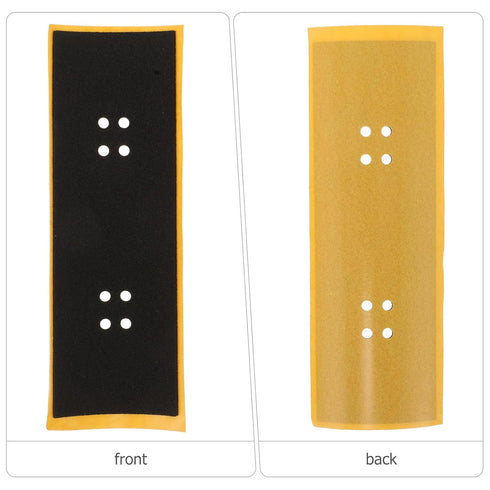 12 Pack 4.33X1.49In SUPVOX Finger Skateboards Tape Replacement Mini Grip Tape with Strong Adhesive for Fingerboard