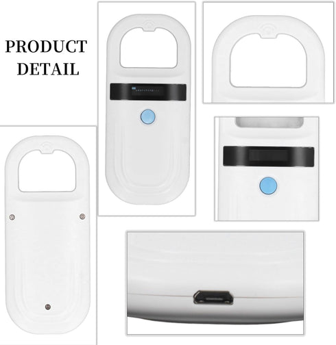 CYSFETENA 134.2kHz 128 Scanner,5V USB2.0 Dog Cat Microchip Reader, Groups of Data Storage Animal Chip Registration RFID