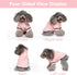 Petyoung Pet Bathrobe Dog Pajama Thickened Hooded Bathrobe Quick Drying and Super Absorbent Dog Bath Towel Soft Pet