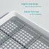 22x18 inches Petlex Rabbit Litter Box with Grate, Extra Large Rabbit Litter Pan for Cage, Bunny Restroom Litter Tray