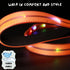 LED Dog Leash for Safe Evening Walks, High Visibility Light Up Leash, 6 Foot New Version for Dogs