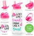 Home Tune 32oz Motivational Water Bottle with Straw & Time Marker, BPA Free, Dustproof, Leak Proof