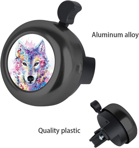 MZELQ Bicycle Bell - Cute Clear Sound Adjustable Aluminum Bike Accessories for Girls Women Kids