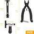 WOTOW Bike Chain Repair Tool Kit Set - Bicycle Chain Breaker, Wear Indicator Checker & Master Link Pliers