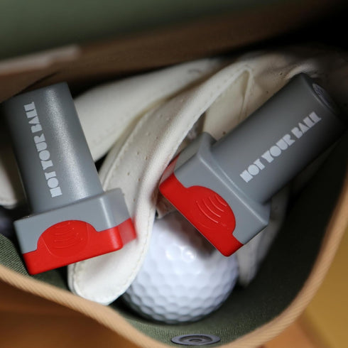 QUBI Golf Ball Stamp - Reusable Self-Inking Marker to Identify Golf Balls, Golf Gift Accessories for Men Women