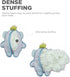 Outward Hound Xtreme Seamz Flamingo - Durable Squeaky Dog Toy