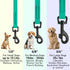 Dogline Waterproof Dog Leash, Strong Biothane Coated Nylon Webbing with Black Hardware, Easy to Clean, Made in USA