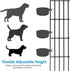 Dog Crate Water Bowl - 2PCS No Spill Hanging Bowls, Detachable Pet Food Water Bowl with Clamp Holder