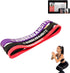 Rubberbanditz Extra Thick Booty Bands for Glutes and Legs Workouts - 5 Mini Resistance Band Sizes 5-100 lbs