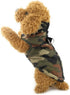 SMALLLEE_LUCKY_STORE New Soft Padded Vest Harness for Small Dogs - Green Camouflage, Model: BFL049-Green-L, L(Chest