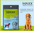 MAXX Dog Recovery Suit – Cozy Breathable Post-Surgery Suit for Wounds, E-Collar, Cone Alternative (Ruby Red Grey, S+)