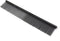 ZoCr Stainless Steel Pet Comb for Dogs and Cats, Grooming Comb with Different Spaced Rounded Teeth, Black