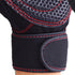 Leftwei Professional Fitness Gloves, Non Slip Microfiber Silicone Palm Breathable Ottoman Back Gloves, Wrist Wrap Guard