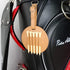 Myartte Golf Tee Holder with Wood Golf Tees, Luxury Leather Gift for Golfer Men Women