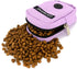 COOWONE Small Dog Treat Pouch, Portable Purple Treat Bag with Waste Bag Dispenser for Hands-Free Walking