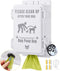 Heavy Duty Dog Poop Bag Dispenser, Wall Mountable & Waterproof Outdoor Organizer