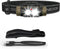 NICRON H35+ Rechargeable Headlamp, 1600 Lumens, 180° Rotating LED, 10 Modes, Waterproof, Camo for Camping