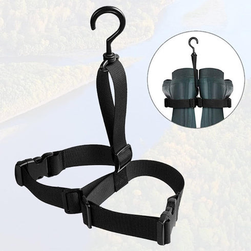 MinnowXY Fishing Wader Boot Hanger Strap Belt for Drying Wader Rack Storage Drying Tool Wader High Tube Boot Rain Shoes