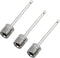 Mobi Lock 3 Pcs Ball Pump Inflation Needle - Stainless Steel Air