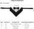 ADOGGYGO Formal Dog Tuxedo Wedding Bandana Collar with Bow Tie, Adjustable Dog Bowtie Collar for Small Medium Large