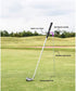 V-Shaped Golf Club Stand, Durable Stainless Steel, Keeps Clubs Clean, Dry & Visible, Easy to Carry Holder