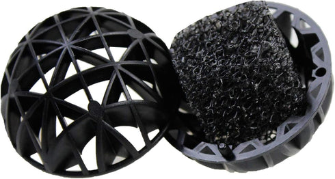 AQUANEAT 1.25”/1.4" Large Bio Balls - 300pcs (1.4") for Pond Filter, Koi Pond, Aquarium Sump Filter Media with Free Bag