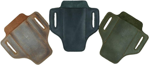 Hide & Drink Leather Tactical Knife Holster, Multitool Holder for Camping & Outdoor Accessories