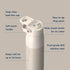 LARQ Bottle Swig Top 23oz, Insulated Stainless Steel Water Bottle with Built-In Handle, Mojave Dune