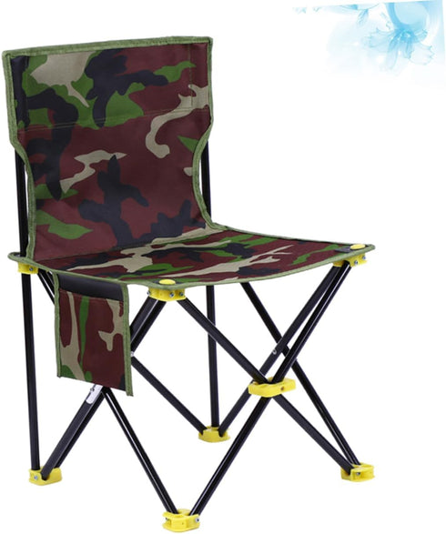 Backpacking SOLUSTRE Folding Chair Foldable Folding Portable Beach Chair Stool Camping Beach Portable Outdoor Stool
