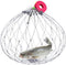 Generic Crab Catcher, Steel Wire Crab Net, Automatic Opening & Closing Steel Wire